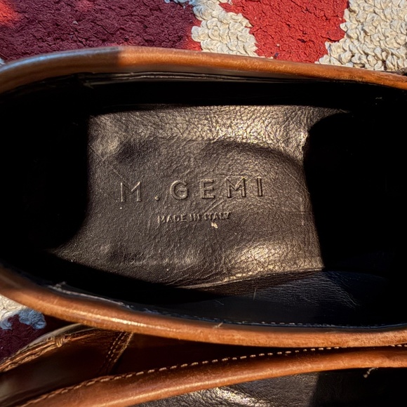 M Gemi 40.5 EU, 7.5 US retail $200 Men’s brown dress casual penny loafers main image 6